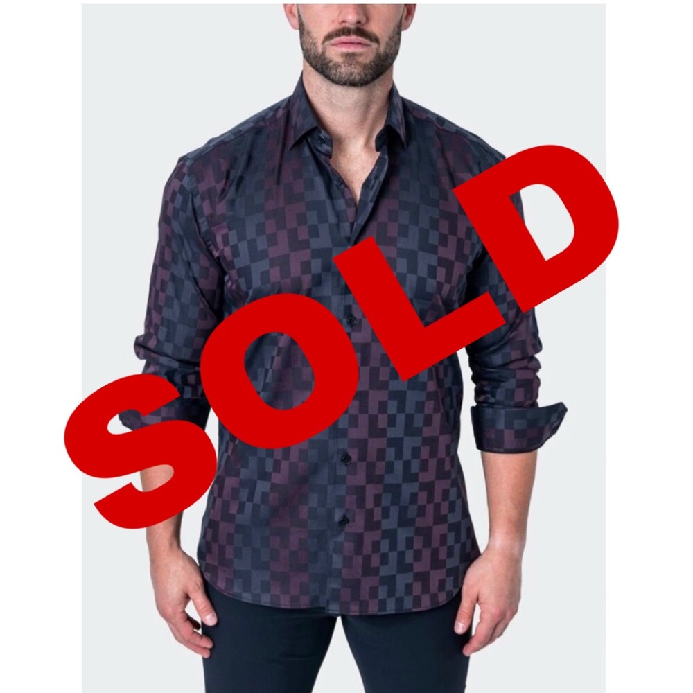 Maceoo FIBONACCI LABYRINTH PURPLE  - Medium  (BRAND NEW)